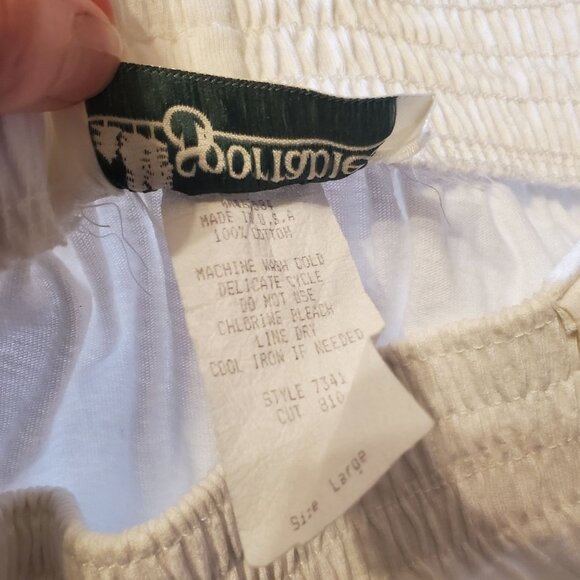 Sportables L White Modest Long Maxi Skirt A Line Church Home School - Picture 4 of 4